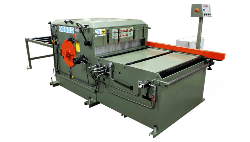 H.S.Y.M. 120 COVER AND EDGES CUTTING MACHINES