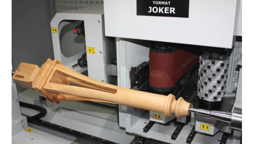 TORMAT.JOKER 4-AXIS CNC MACHINING CENTER WOOD LATHE